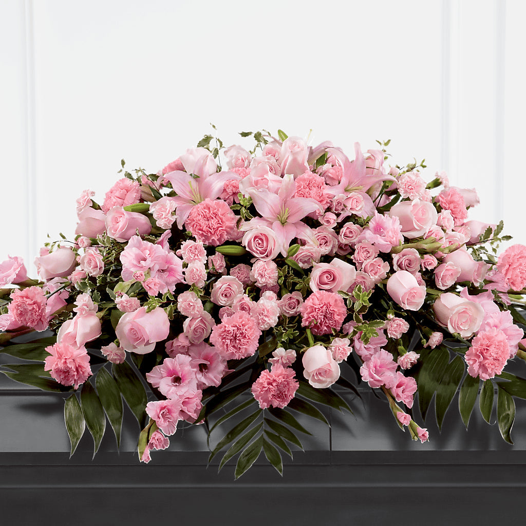 Garden of Comfort Casket Spray (Standard) – Enid Floral And Gifts, Enid OK