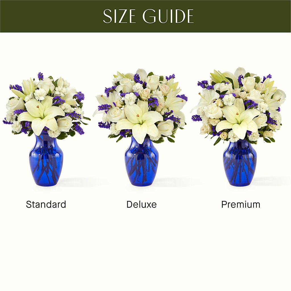 Sapphire Rush Bouquet – Enid Floral And Gifts, Enid OK