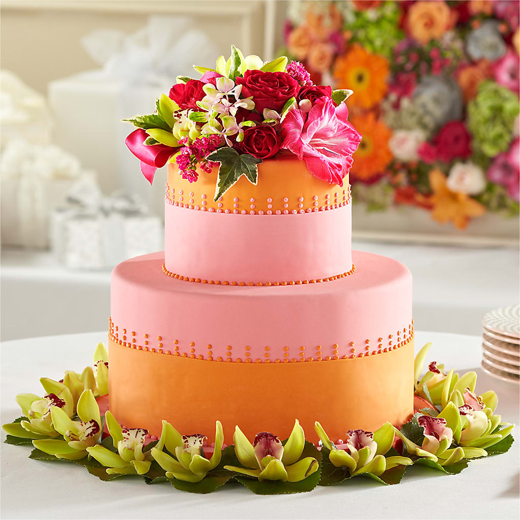Sweet Citrus Cake Decor – Enid Floral And Gifts, Enid OK