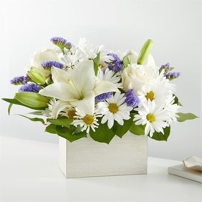 Au-delà du bouquet de la boîte bleue