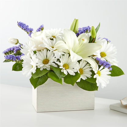 Au-delà du bouquet de la boîte bleue