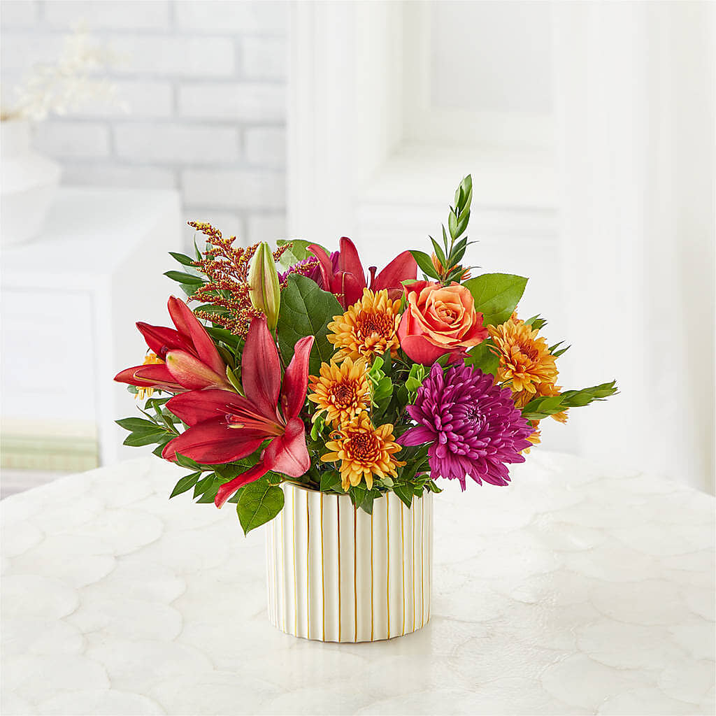 Burgundy Landscape Bouquet –  Enid Floral And Gifts, Enid OK