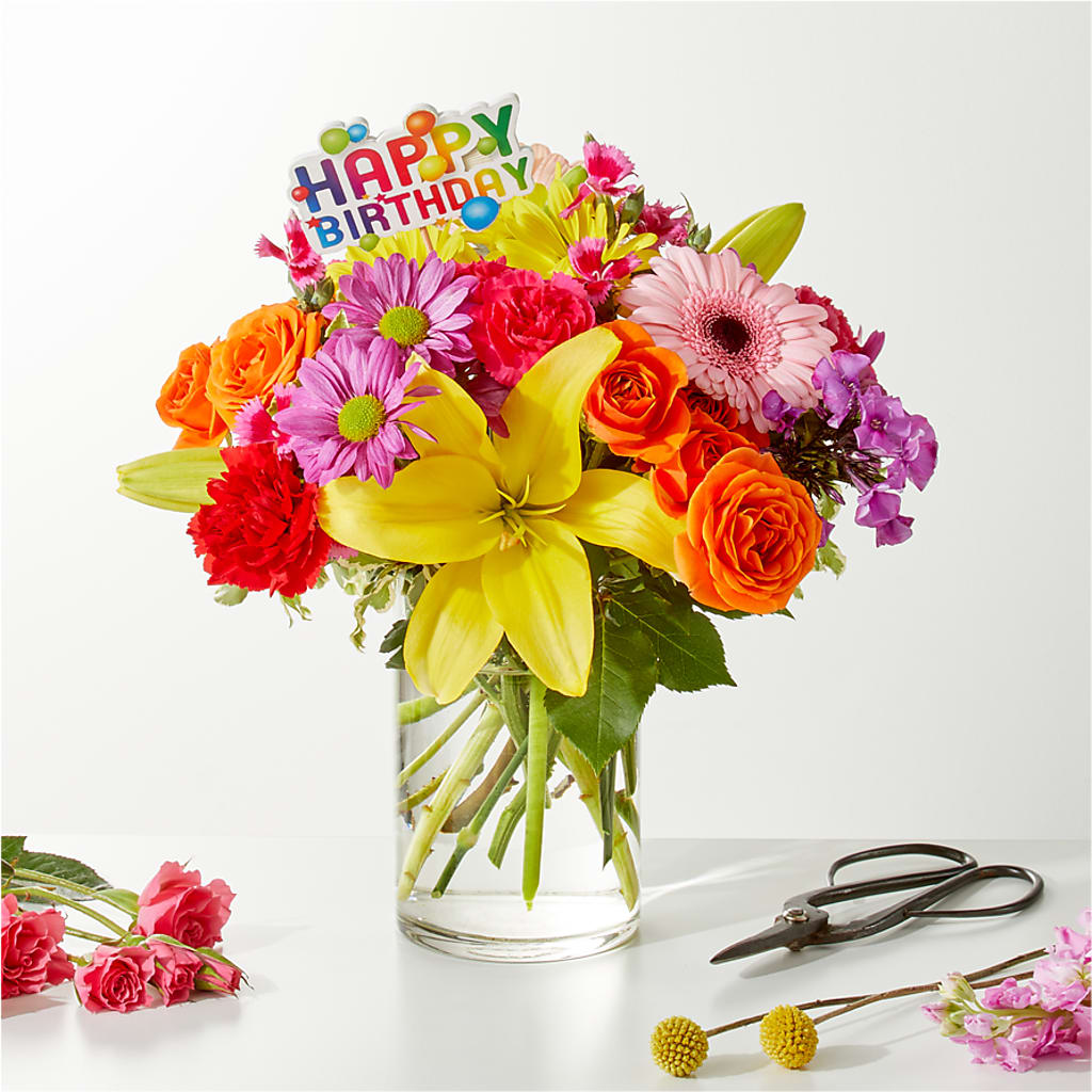 Cue the Confetti - A Florist Original –  Enid Floral And Gifts, Enid OK