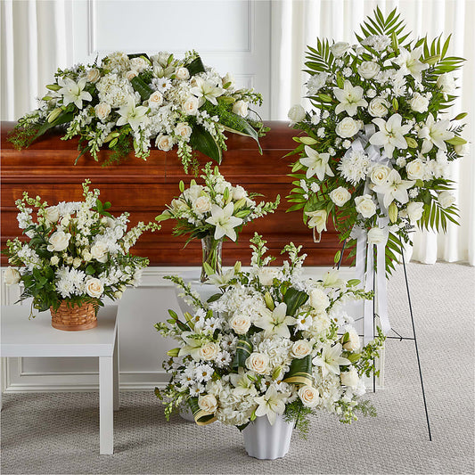 Bouquets de condoléances sincères