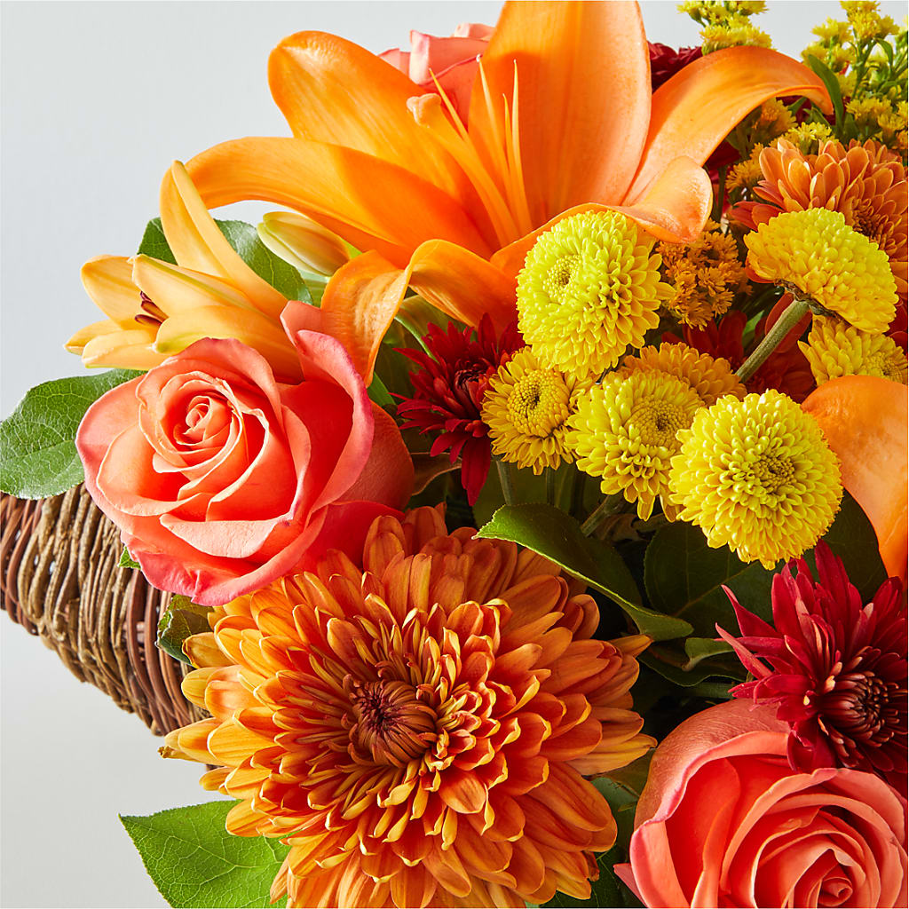 Bouquet of Blessings Cornucopia –  Enid Floral And Gifts, Enid OK