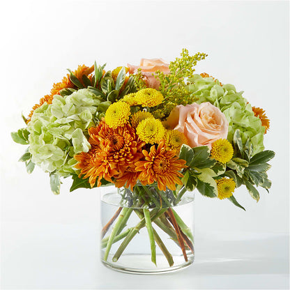 Bouquet de feuilles d'automne