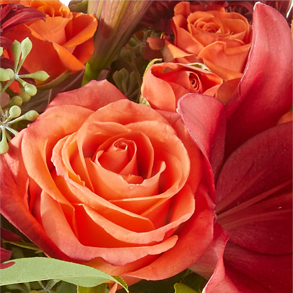 Crimson Leaves Bouquet –  Enid Floral And Gifts, Enid OK