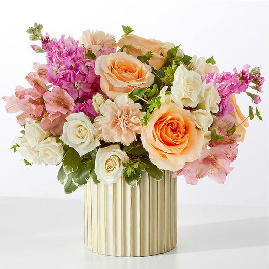 Paradise Bouquet with Ivory Vase –  Enid Floral And Gifts, Enid OK