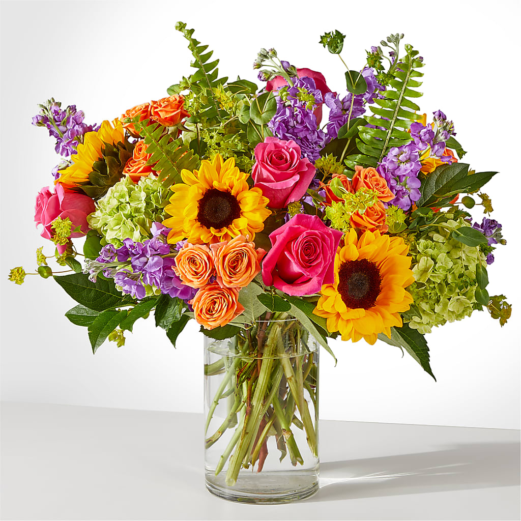 Bouquet de vœux éclatants