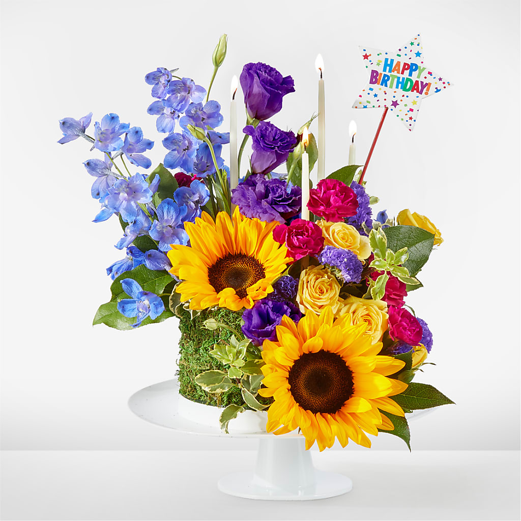 Gâteau floral étoile du jour