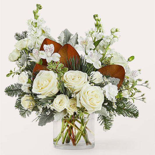 Fresh Snowfall Bouquet –  Enid Floral And Gifts, Enid OK
