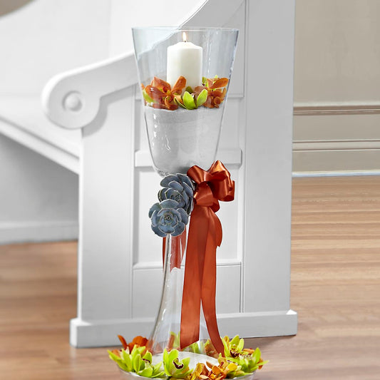 Décoration de bancs de mariage